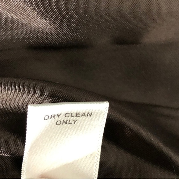 NEW - BANANA REPUBLIC - brown & tan tweed wool blend button front coat - size M - Picture 6 of 7